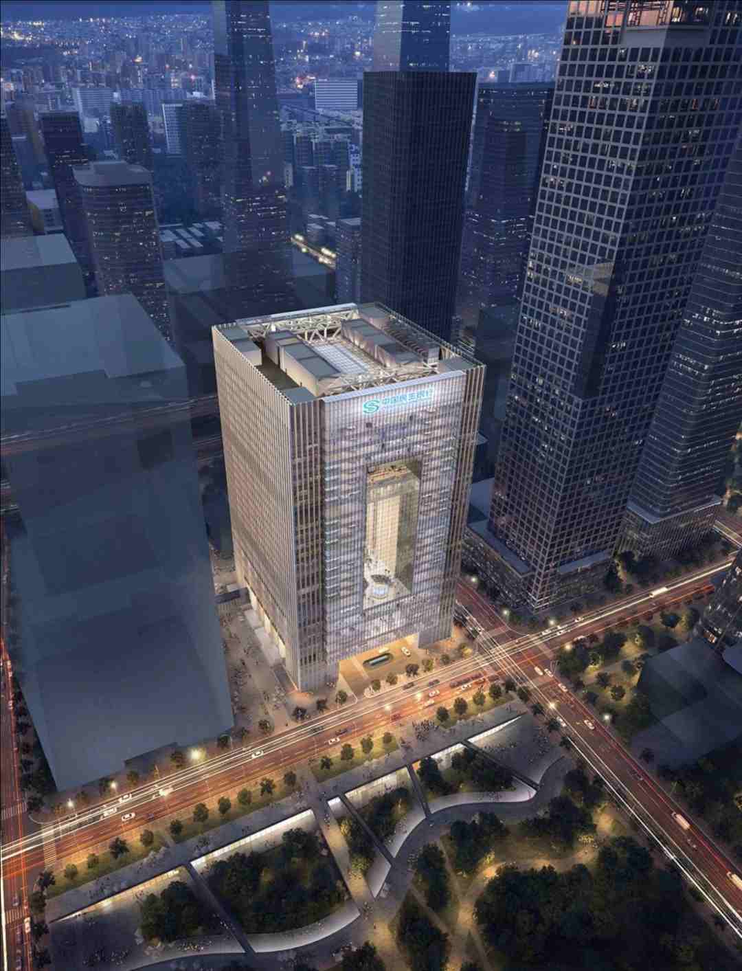 中國(guó)民生銀行CBD總行辦公大樓